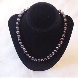 Multi-color Dark Beans Necklace